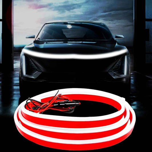 70-Inch Waterproof LED Strip – Hood and Engine Bay Outdoor Decor, Withstands Rain and Car Washes