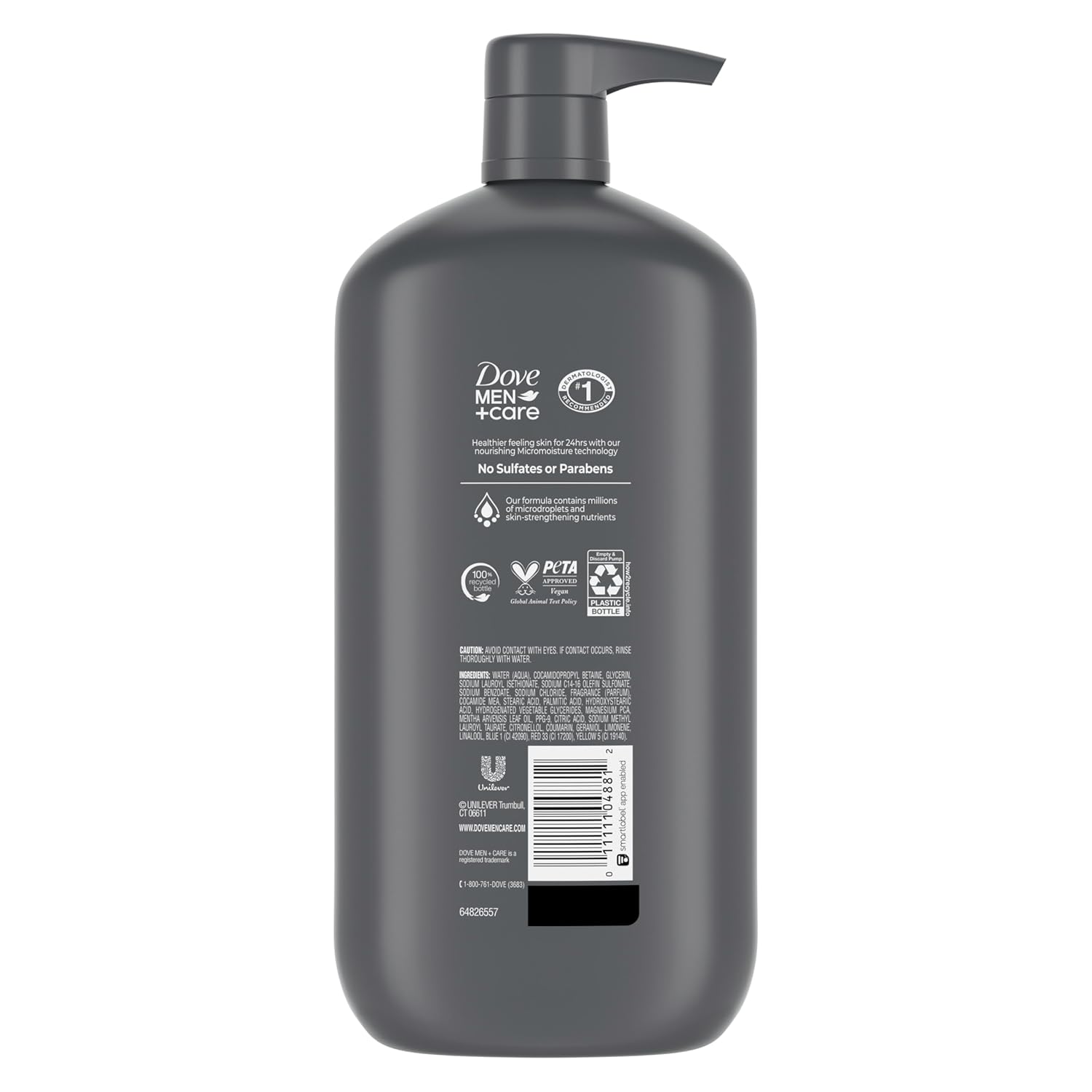 DOVE_MEN_+_CARE_Body_and_Face_Wash_Invigorating_Revive_3N1_with_Tea_Tree_Oil,_with_24-Hour_Nourishing_Micromoisture_Technology,_30_oz