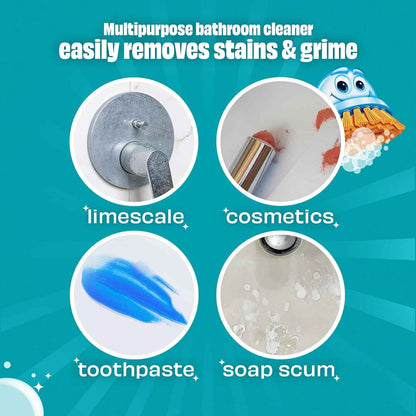 Scrubbing Bubbles Easy Clean Foaming Multipurpose Bathroom Cleaner, Continuous Spray Bottle, Fast Acting Foam, 13.58 Ounce