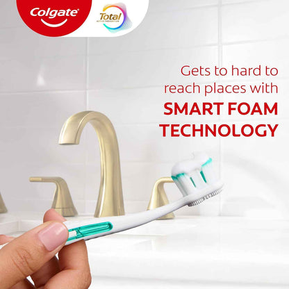 Colgate Total Plaque Pro Release Whitening Toothpaste Pack, Whitening Fluoride Toothpaste, Fights Plaque, Bad Breath, Tartar Buildup, and Helps Protect Teeth from Sensitivity, 2 Pack, 3.0 oz