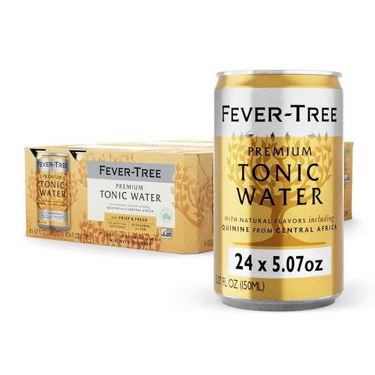 Fever-Tree Tonic Water – Premium Mixer for Cocktails and Mocktails, Naturally Sourced, Non-GMO