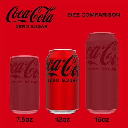 Coca-Cola Zero, 12 fl oz, 12 Pack