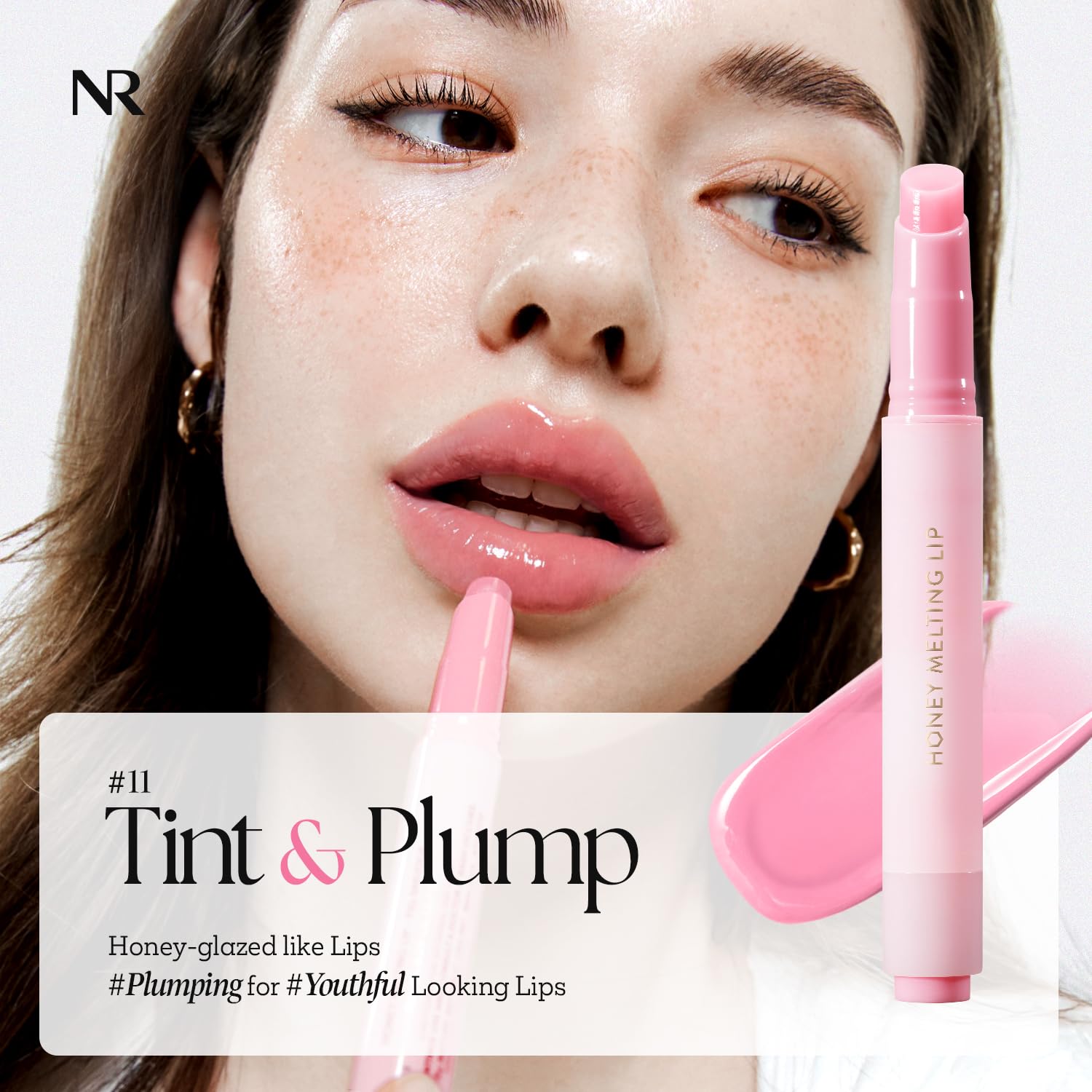 Nature_Republic_HONEY_MELTING_LIP_PLUMPING_(11_PINK)_SOFT_LIP_STICK_Tint_&_Plump_Hydrating_Gloss,_Moisturizing_balms,_Volumizing_formula_&_Sheer_tint,_Glowy_Finish,_korean_make_up