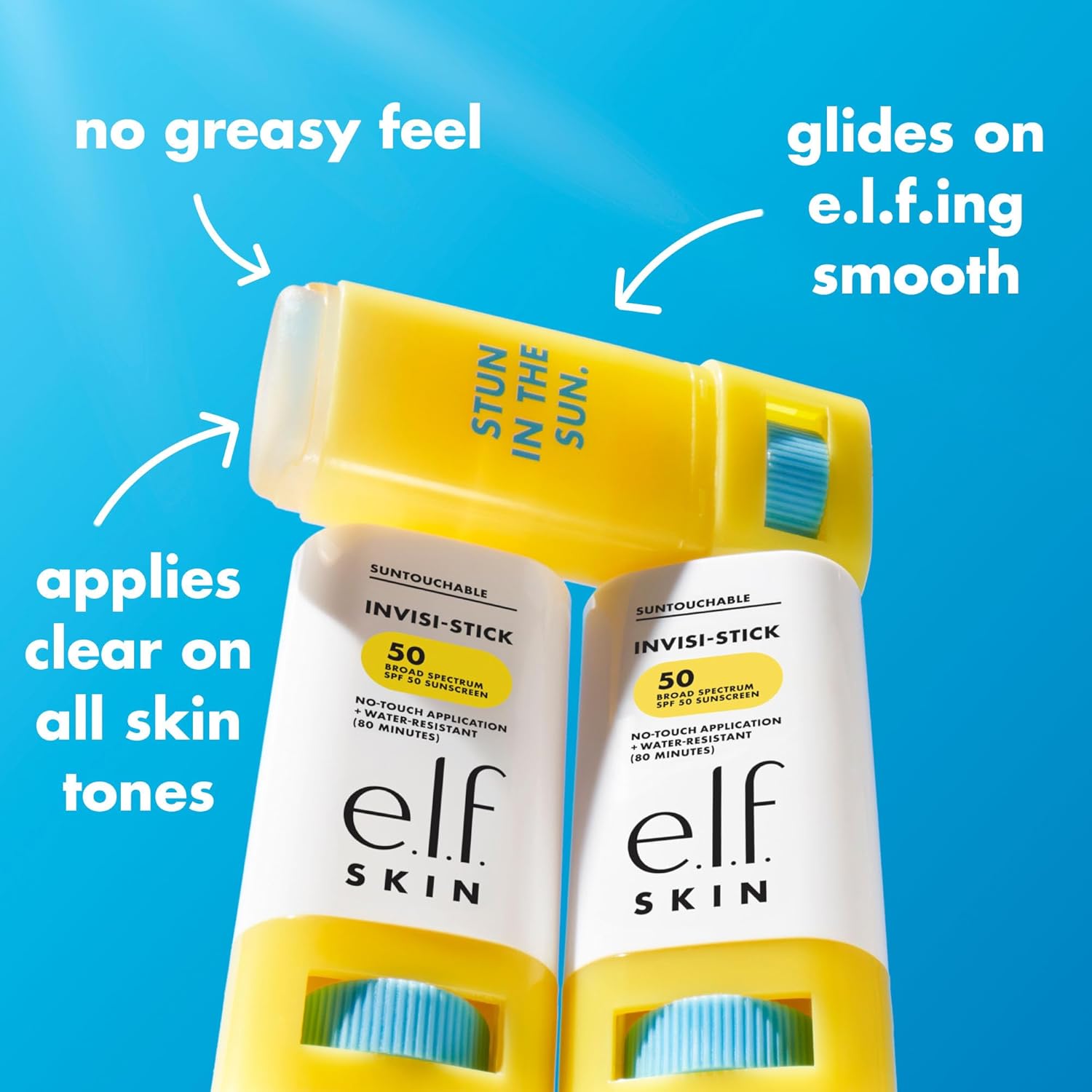 e.l.f._SKIN_Suntouchable_Invisi-Stick_SPF_50,_Clear_Sunscreen_For_A_Natural_Finish,_Made_With_Moisturizing_Sunflower_Seed_Oil,_Vegan_&_Cruelty-Free