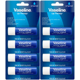 Vaseline Lip Therapy Original 8-Pack – Lip Moisturizer for Dry, Cracked Lips, 0.16 Oz Ea