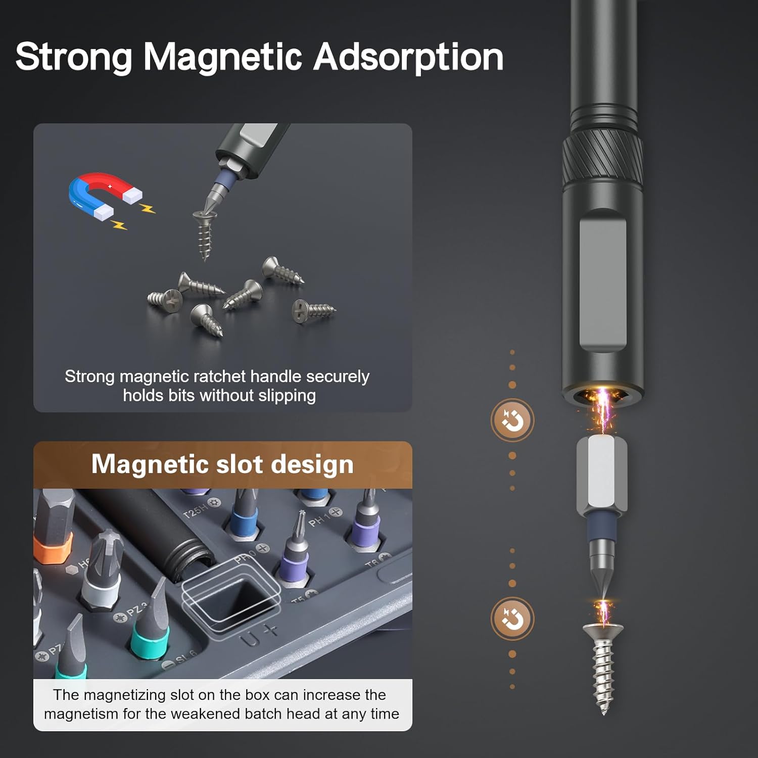 42_in_1_Magnetic_Screwdriver_Set,_DIY_Ratchet_Screwdriver_Set,_Multi_Bit_Magnetic_Drive_Set_with_Detachable_Ratchet_Handle,_Portable_Compact_Repair_Tool_Kit_for_Furniture_Computer_Bicycle_Gray