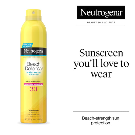 Neutrogena_Beach_Defense_SPF_30_Sunscreen_Spray,_Broad_Spectrum,_Lightweight_&_Fast_Absorbing,_Oxybenzone_&_Octinoxate_Free,_Hawaii_Act_104_Compliant_Face_&_Body_Sunscreen,_8.5_oz