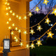 *Warm White - 2Pack Star lights - 98 ft
