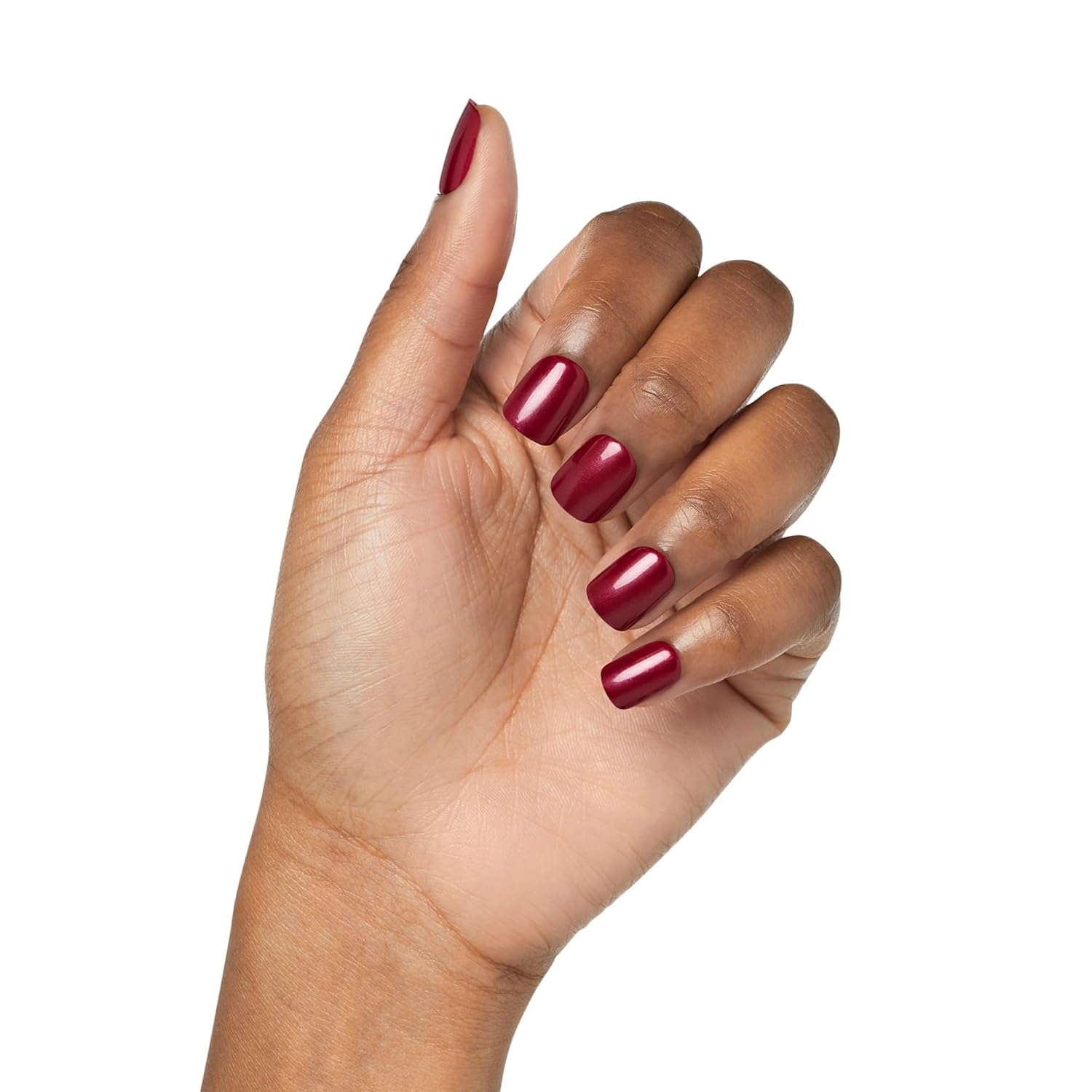 KISS_imPRESS_No_Glue_Mani_Press_On_Nails,_Color,_'Red_Velvet',_Red,_Short_Size,_Squoval_Shape,_Includes_30_Nails,_Prep_Pad,_Instructions_Sheet,_1_Manicure_Stick,_1_Mini_File