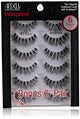 Wispies Black - 6 pair (Pack of 1)