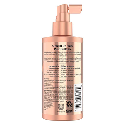 Nexxus Styling Sleek Polish Hair Heat Protectant Anti-Humidity Spray Hair Care Powered by STYLEPROTECT Technology 8 oz