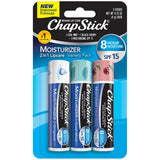 ChapStick Moisturizer 2-in-1 Lipcare SPF 15 – 8-Hour Sunscreen Lip Balm with Aloe Vera and Vitamin E