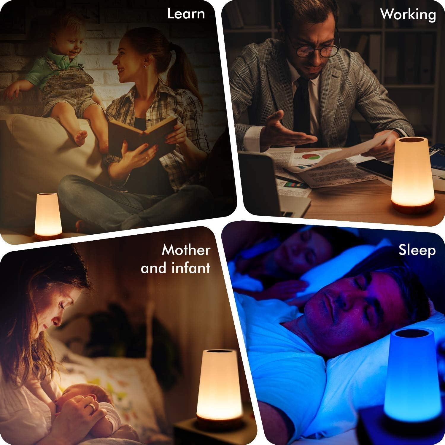 THAUSDAS_Night_Light,_Dimmable_Touch_Lamp_for_Bedroom,_Portable_Table_Bedside_Lamp,_5_Brightness_13_RGB_Colors,_Night_Lights_for_Baby_Nursery_Bathroom