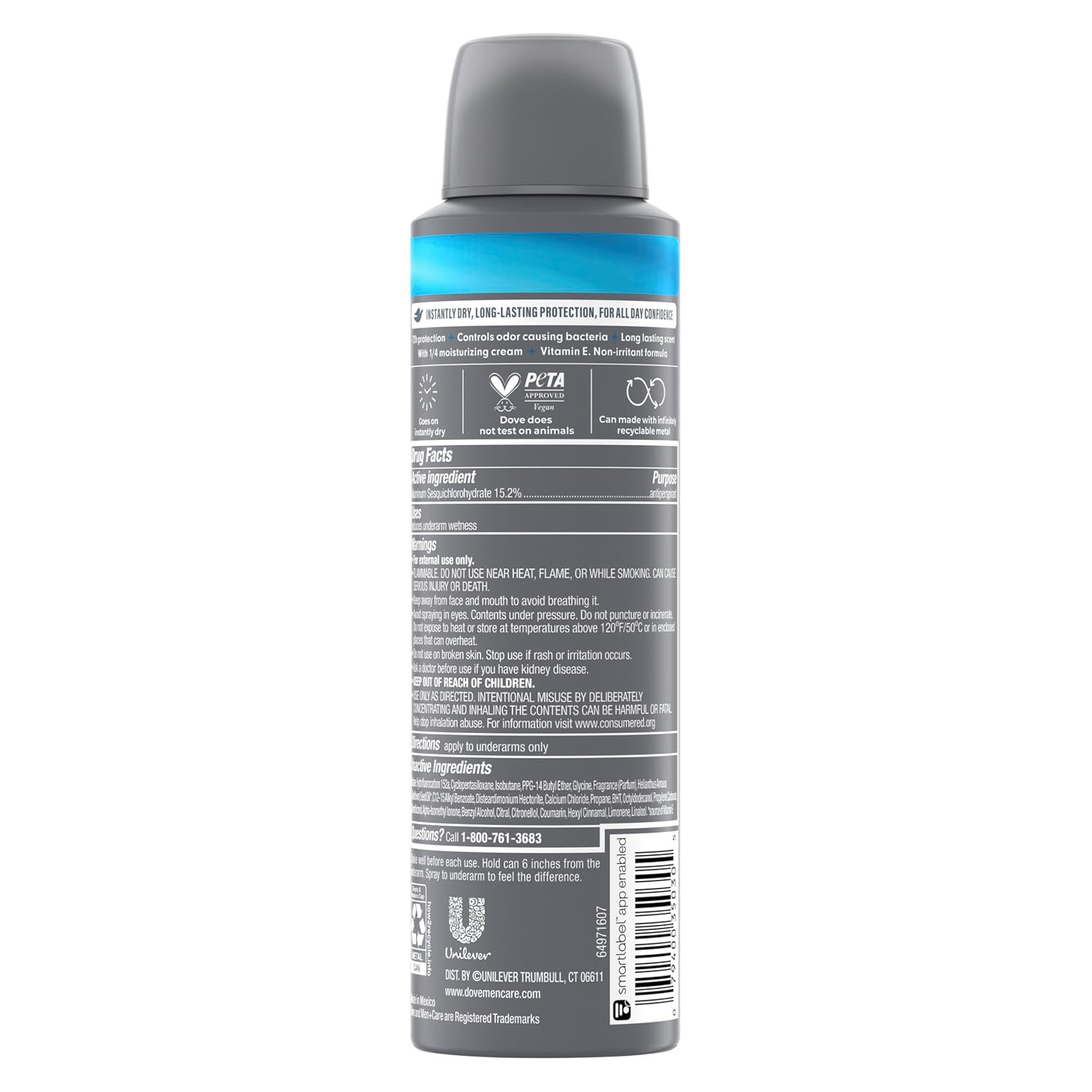 Dove_Men+Care_Antiperspirant_Deodorant_Dry_Spray_Clean_Comfort_For_Men_72-hour_Sweat_and_Odor_Protection_with_Triple_Defense_Technology,_3.8_Ounce_(Pack_of_3)