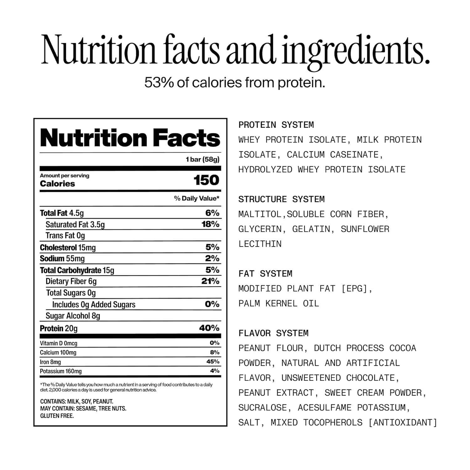 David Bronze High Protein Bars - 0g of Sugar, Low Carb, Gluten Free - 20g of Protein, 150 Calories - On-The-Go Snack, Pack of 12