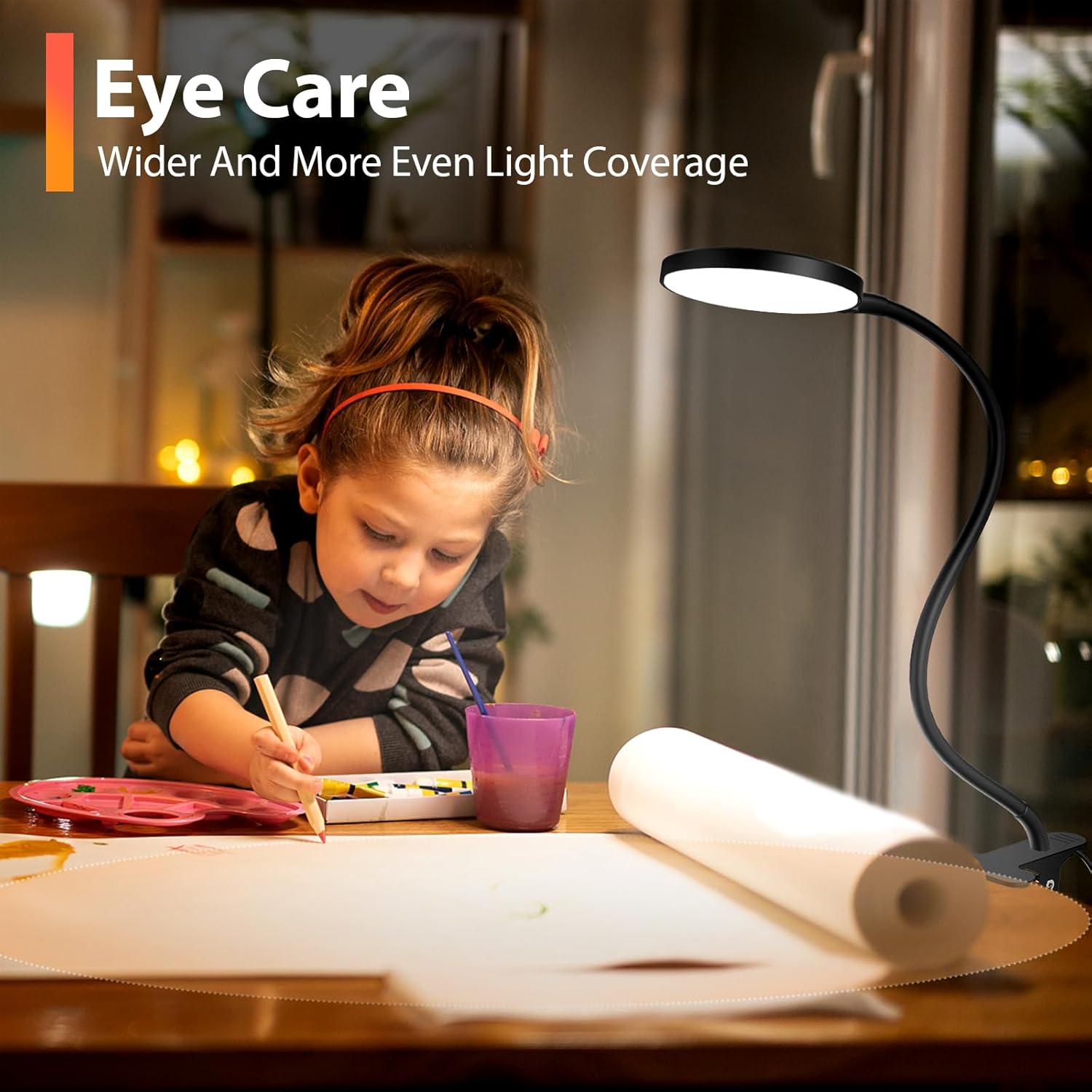 Reading_Light_with_Remote,_LED_Desk_Lamp_Clip_on_[1H_Timer_&_Nightlight]_RA>95_Dimmable_Flexible_Gooseneck,_Reading_Lamp_with_Clamp_for_Table_-_3.5''_(Adapter_Included)
