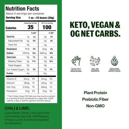 BRAMI_Lupini_Beans_Snack,_Chili_&_Lime,_7g_Plant_Based_Protein,_0g_Net_Carbs,_Vegan,_Vegetarian,_Keto,_Mediterranean_Diet,_Non_Perishable,_5.3_oz