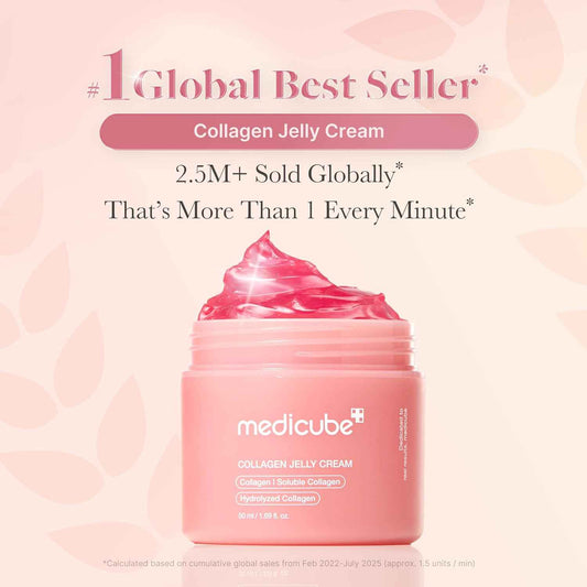 medicube - Niacinamide & Freeze-Dried Hydrolyzed - Boosts skin's barrier hydration and gives 24h Glow & Lifted Look - Korean skincare