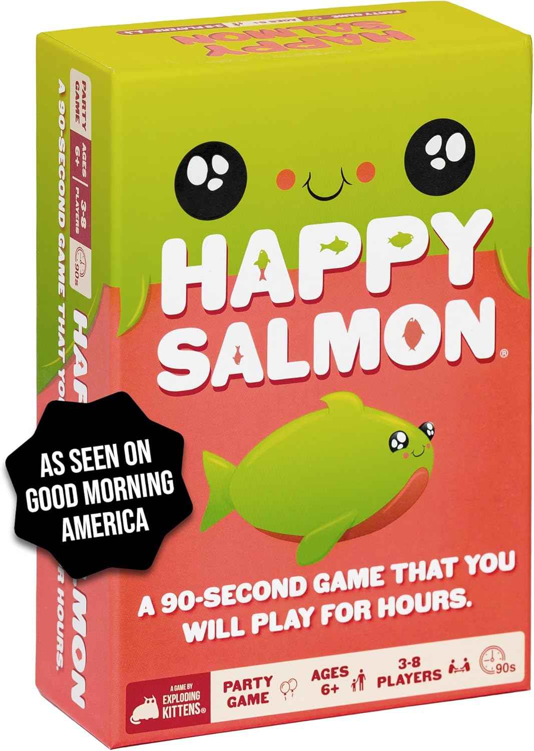 Exploding Kittens 3-8 Players - Ages 6+ - 90 Second Rounds - Easy to Learn Quick Matching Card Game - Party Game, Family Game Night, Kid and Adult Card Game