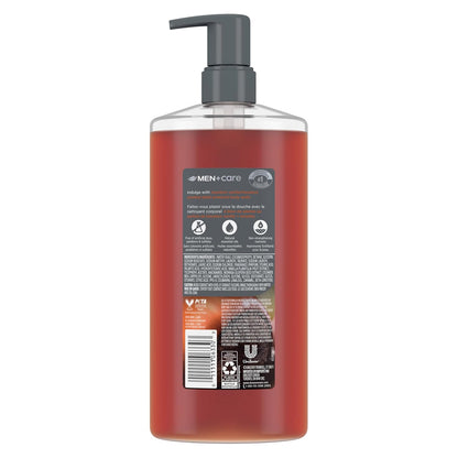 DOVE_MEN_Moisturizing_Body_Wash_|_#1_Dermatologist_Body_Wash_for_Men,_Sulfate_Free,_Paraben_Free,_&_Dye_Free_|_Bourbon_Vanilla_+_Hazelnut,_26oz