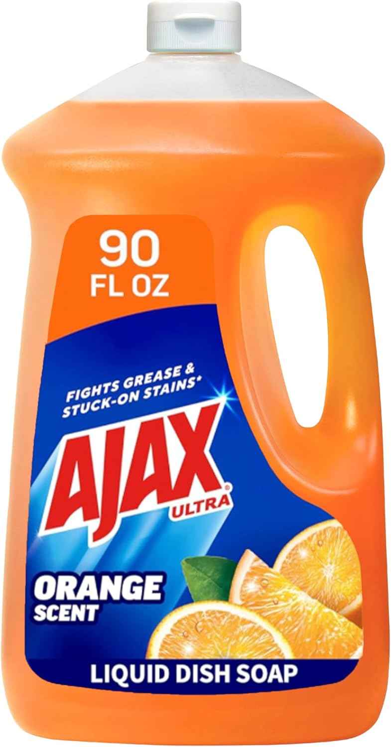Ajax Ultra Liquid Dish Soap Orange Scent