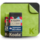 2 Pack - Black / Green