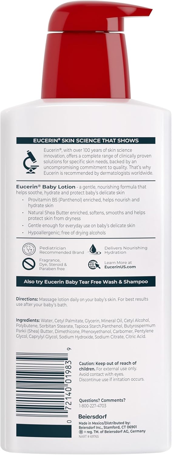 Eucerin_Baby_Body_Lotion,_Hypoallergenic_and_Fragrance_Free_Baby_Lotion_with_Pro-Vitamin_B5_and_Shea_Butter,_13.5_Fl_Oz_Bottle