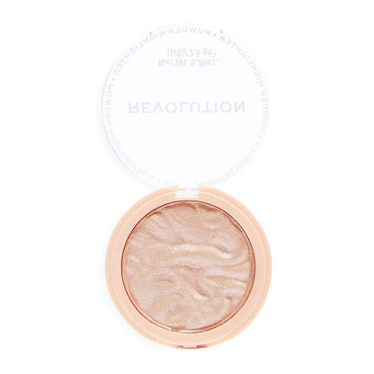 Revolution, Reloaded Pressed Powder Highlighter, Intensely Pigmented for a High Impact Dewy Finish