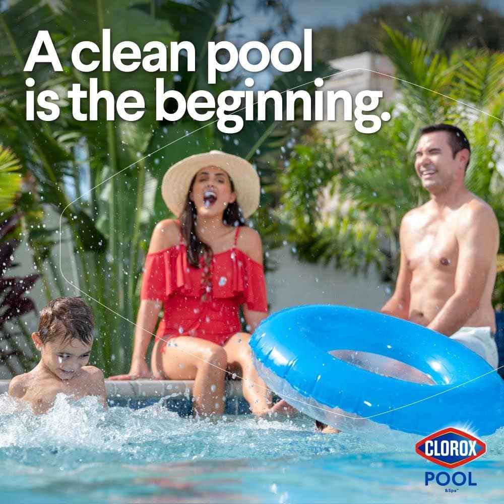 Clorox® Pool&Spa™ XtraBlue 3” Swimming Pool Chlorinating Tablets, Kills Bacteria & Stops Algae
