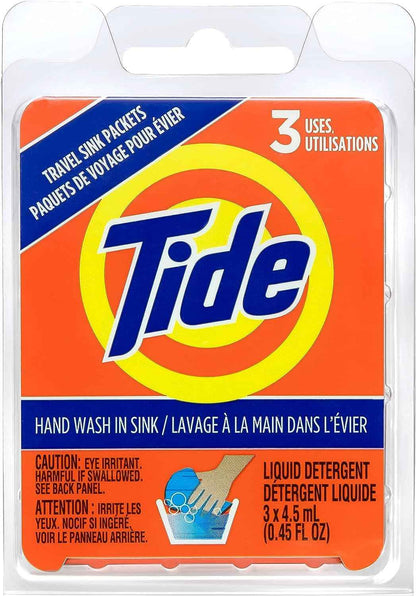 Tide Travel Sink Packets