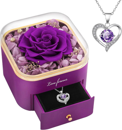 Beferr_Gifts_for_Mom_Preserved_Real_Rose_with_Necklace_Eternal_Roses_Fresh_Flowers_for_Delivery_Prime_Birthday_Anniversary_Purple_Gifts_for_Women_Mothers_Grandma_Wife_Daughter_Girlfriend_Sister
