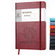 1 Pack-Ruled - Wine Red