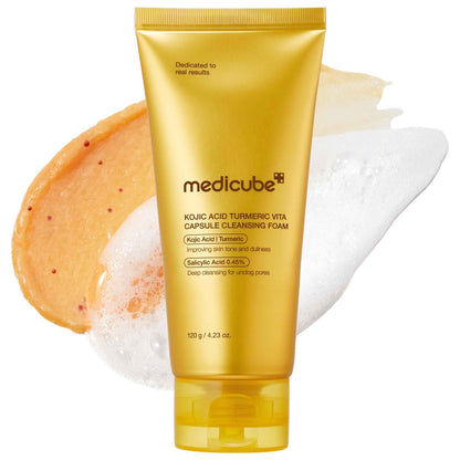 medicube | Daily Gentle Cleanser for Skin Texture, Blackhead & Pore Care | AHA, BHA & PHA for Deep Cleansing | Korean Skincare