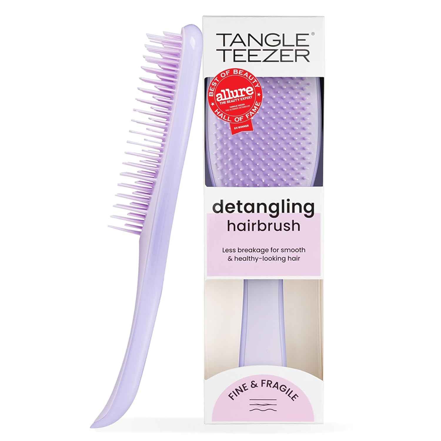 Tangle Teezer Fine Ultimate Detangler Brush, Dry & Wet Hair Brush to Detangle & Reduce Breakage for Fine Hair Types