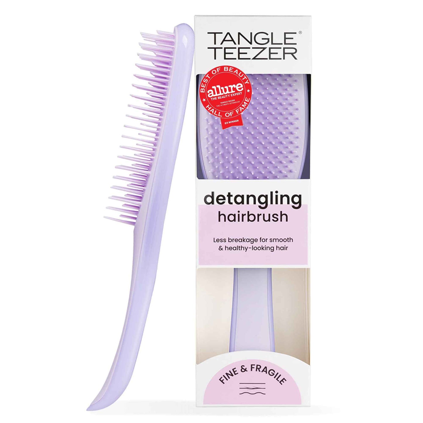 Tangle Teezer Fine Ultimate Detangler Brush, Dry & Wet Hair Brush to Detangle & Reduce Breakage for Fine Hair Types