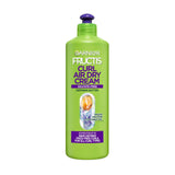 Garnier Fructis Curl Nourish Air Dry Cream XL Leave In Conditioner, Curl Defining Cream with Moisture and Frizz Control For All Curly Hair Types, Made with Vegan Protein & Coconut Oil