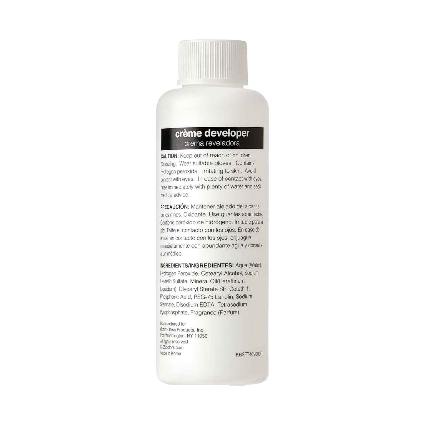 KISS Lift Up Complete Hair Bleach & Icy Silver Toner Kit, Gentle Conditioning Formula that Reduces Brassiness, Complete 6-Pc DIY, ICE
