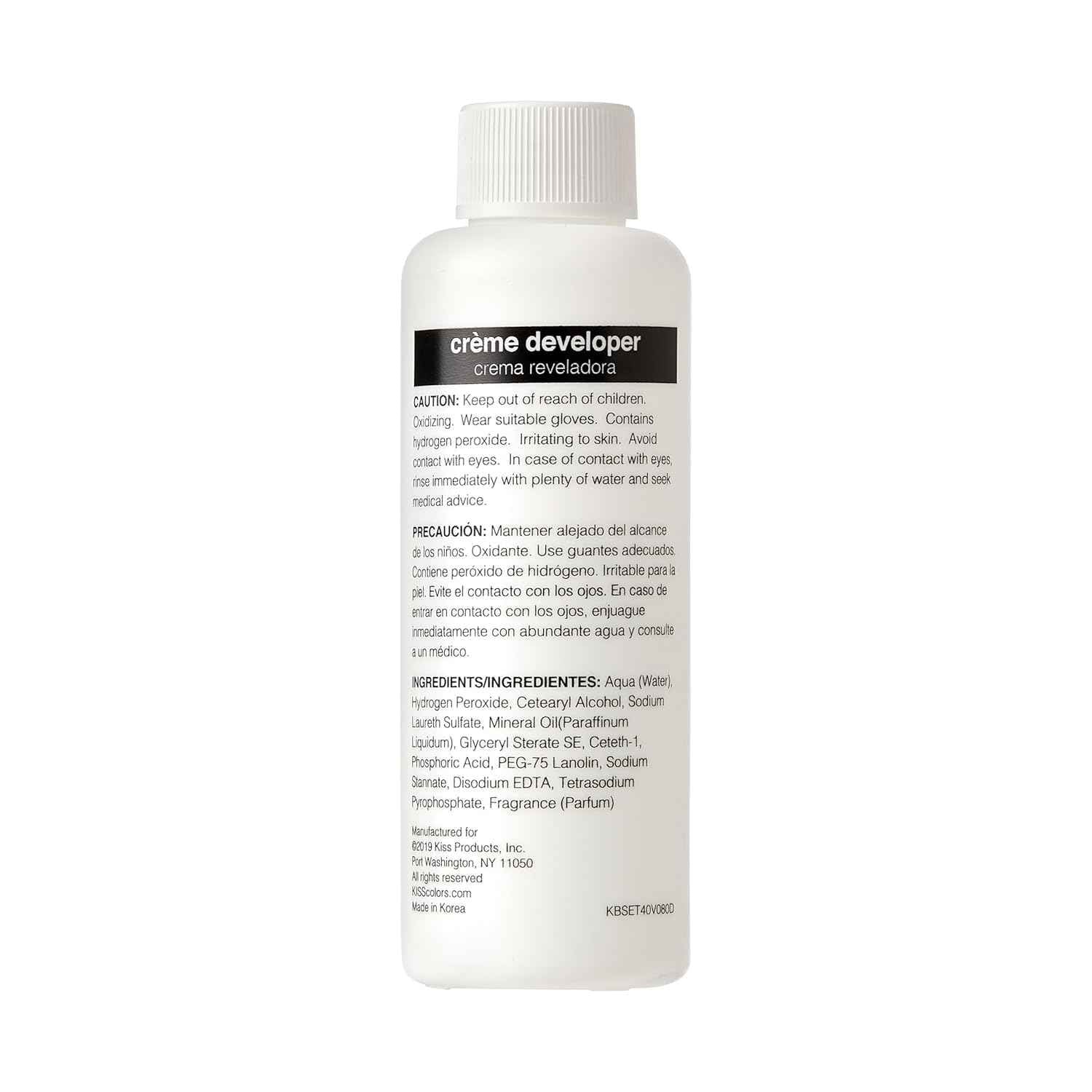 KISS Lift Up Complete Hair Bleach & Icy Silver Toner Kit, Gentle Conditioning Formula that Reduces Brassiness, Complete 6-Pc DIY, ICE