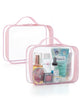 2 Pack, Medium - Pink-with handle+180° open