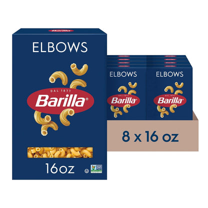 Barilla_Elbows_Pasta,_16_oz._Box_(Pack_of_8)_-_Non-GMO,_Made_with_Durum_Wheat_Semolina_-_Kosher_Certified