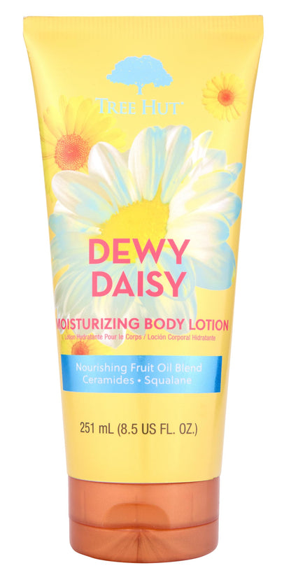 Tree Hut Dewy Daisy Moisturizing Body Lotion, Ceramide and Squalene Formula Helps Protect Skin, Long-lasting Hydration Leaves Skin Feeling Soft &amp;amp; Moisturized, 8.5 Fl Oz.