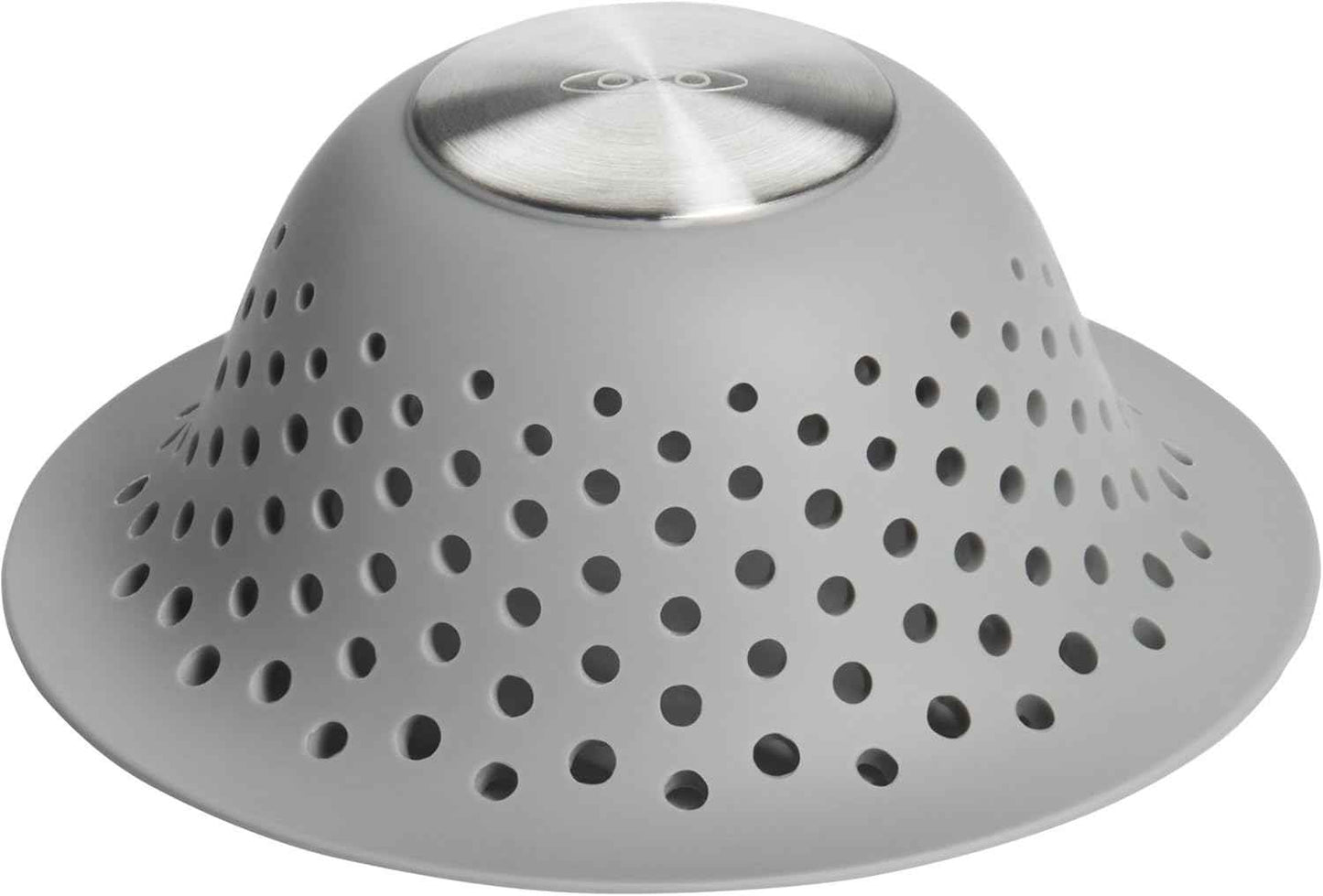 OXO Good Grips Silicone Shower & Tub Drain Protector, Hair Drain Catcher
