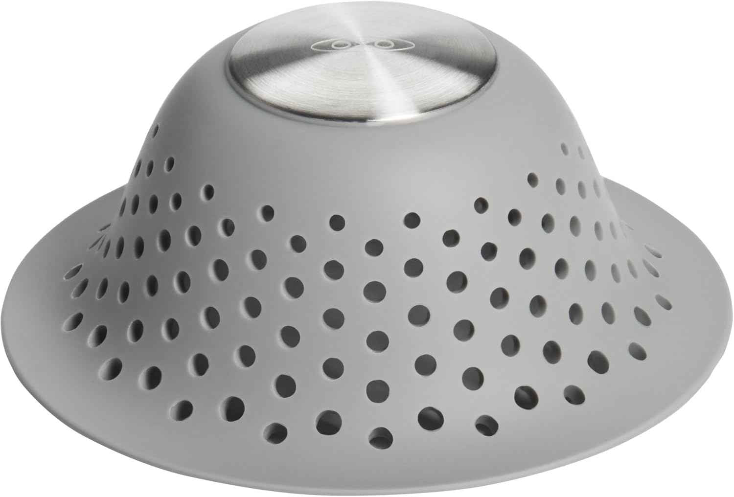 OXO Good Grips Silicone Shower & Tub Drain Protector, Hair Drain Catcher