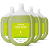 Method Dish Soap, Lime + Sea Salt, Tough on Grease