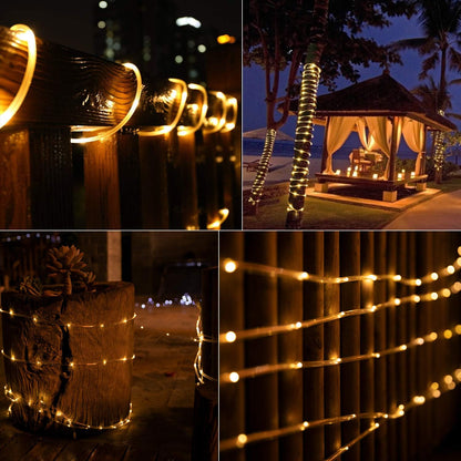 Brightown_Solar_Rope_Lights,_39FT_100LED_Outdoor_Solar_String_Lights,_IP65_Waterproof_Solar_Powered_Fairy_Lights_with_8_Lighting_Modes_for_Party_Garden_Yard_Home_Holiday_Tree_Decoration,_Warm_White