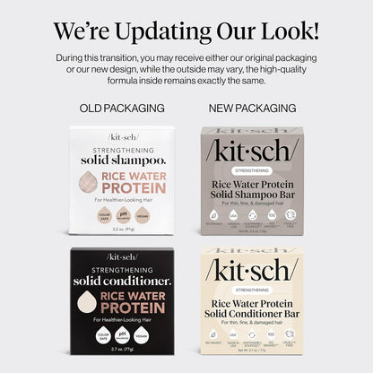 Kitsch_Rice_Water_Shampoo_&_Conditioner_Set_–_Solid_Shampoo_&_Conditioner_Bar_with_Protein_for_Hair_Growth,_Strengthening_Hair_&_Damage_Repair_–_Paraben,_Sulfate_&_Silicone_Free_–_2_Pack