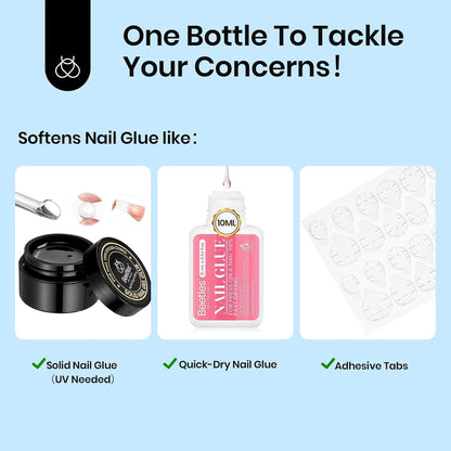 Beetles_Nail_Glue_Remover_with_Cuticle_Tool,_1_Pcs_20ml_Press_on_Nail_Remover_Non-Acetone_Adhesive_for_False_Nail_Tips_Gentle_Formula_Not_for_U_v_Nail_Glue_Gel