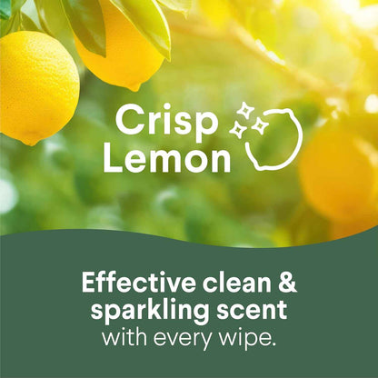Clorox Disinfecting Cleaning Wipes for Spring Cleaning & Allergy Season, Bleach Free, Fresh Scent and Crisp Lemon, 75 Count Each