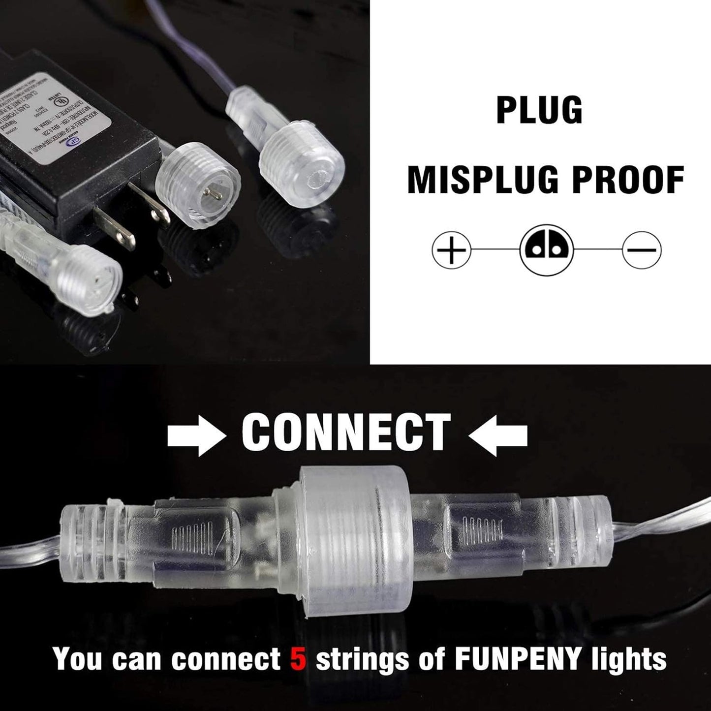FUNPENY_Meteor_Shower_Rain_Lights,_288/864_LED_Christmas_Lights_Icicle_Snow_Falling_Halloween_Light_Outdoor_Raindrop_Light,_30cm_8_Tubes_Xmas_Tree_Holiday_Christmas_Halloween_Decoration,_Blue