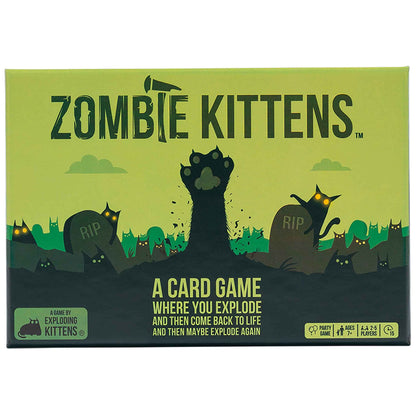 Exploding Kittens Party Pack - 2-10 Players - Ages 7+ - 15 Minutes to Play - Party & Family Card Game for Kids & Adults